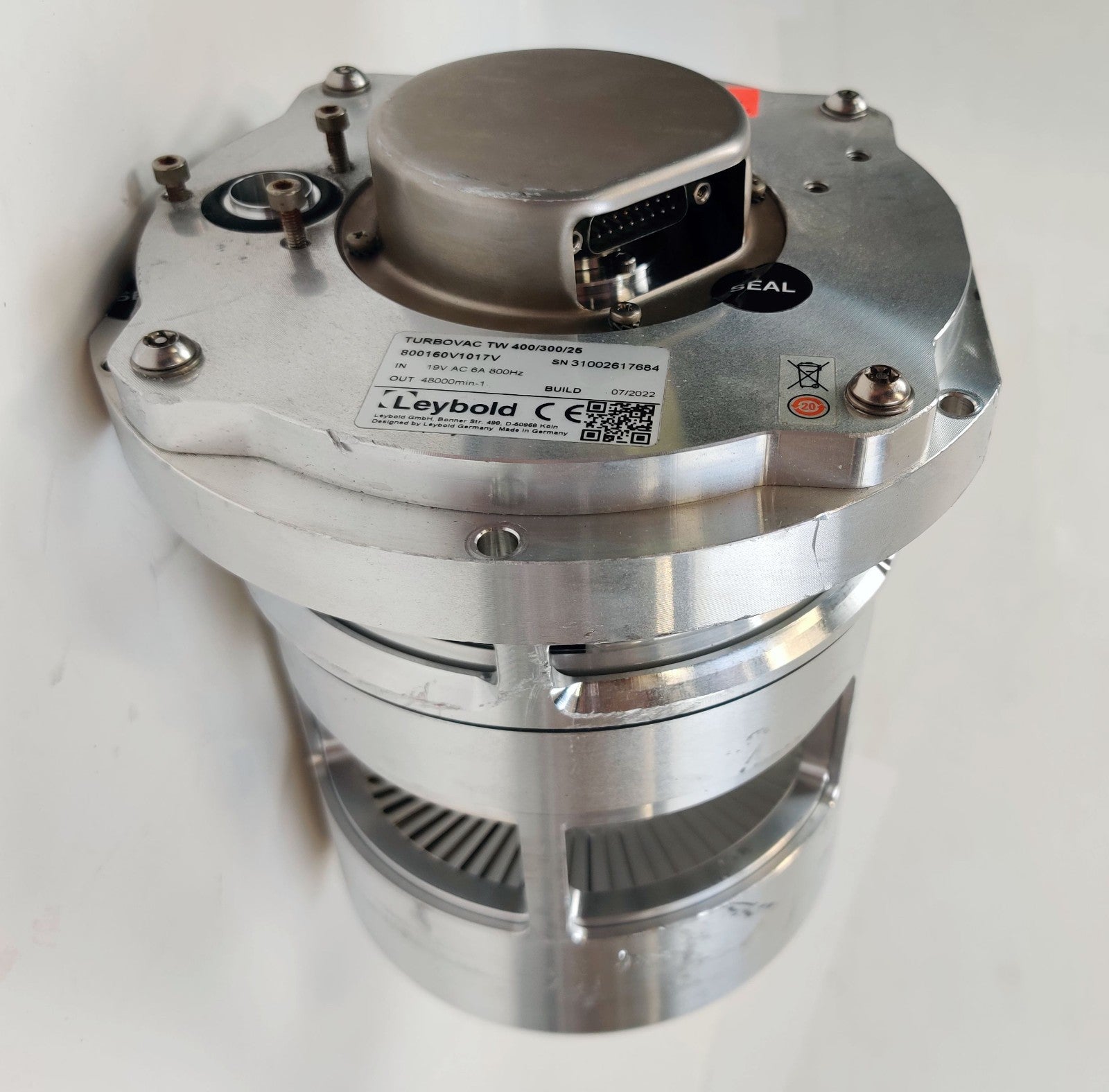 Vacuum Pump Oerlikon Leybold 800160V1017V TW 400/300/25
