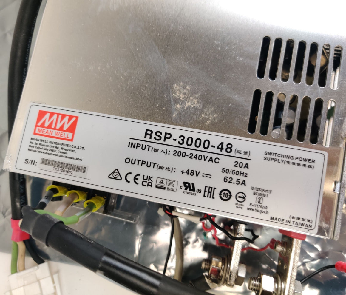 Mean Well RSP-3000-48 3000W Power Supply 200-240VAC 48V 62.5A