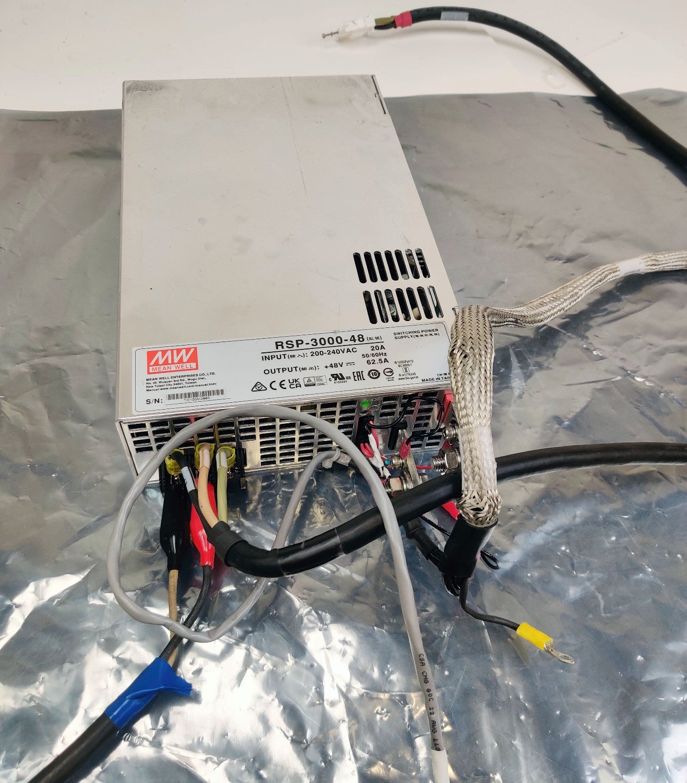 HV Power Supply Mean Well RSP-3000-48 RSP-3000