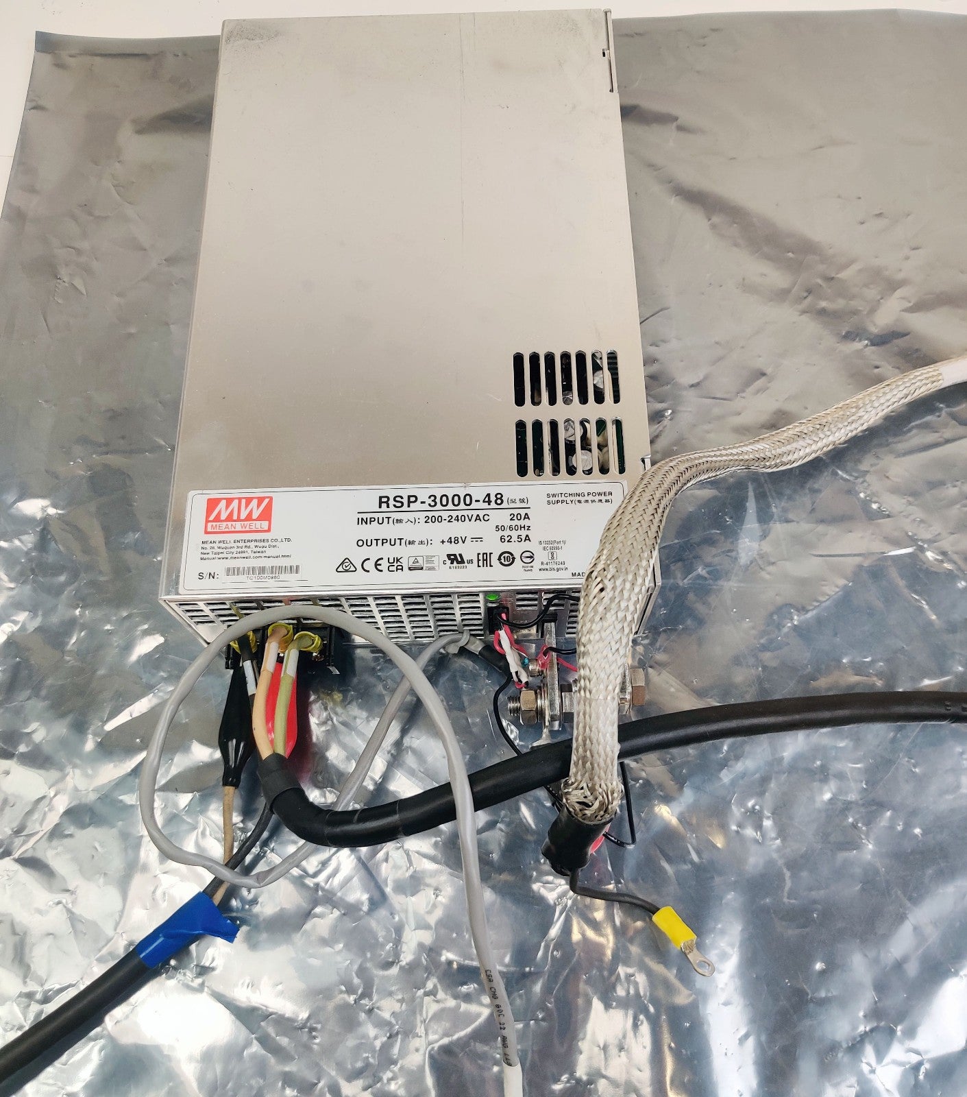 HV Power Supply Mean Well RSP-3000-48 RSP-3000