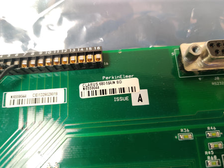 PerkinElmer Clarus 680 Gas Chromatograph N6559044 issue A Main Board Tested - 