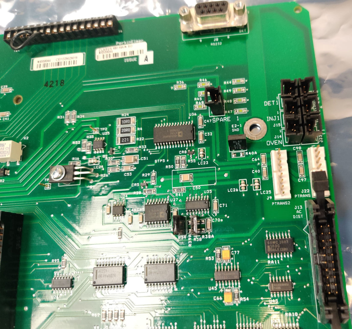 PerkinElmer Clarus 680 Gas Chromatograph N6559044 issue A Main Board Tested - 