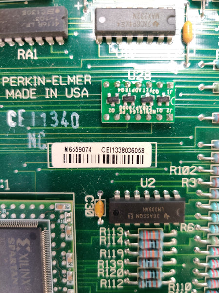 PerkinElmer Clarus 680 GC N6559074 issue A QTR SPT Controller PCB - 