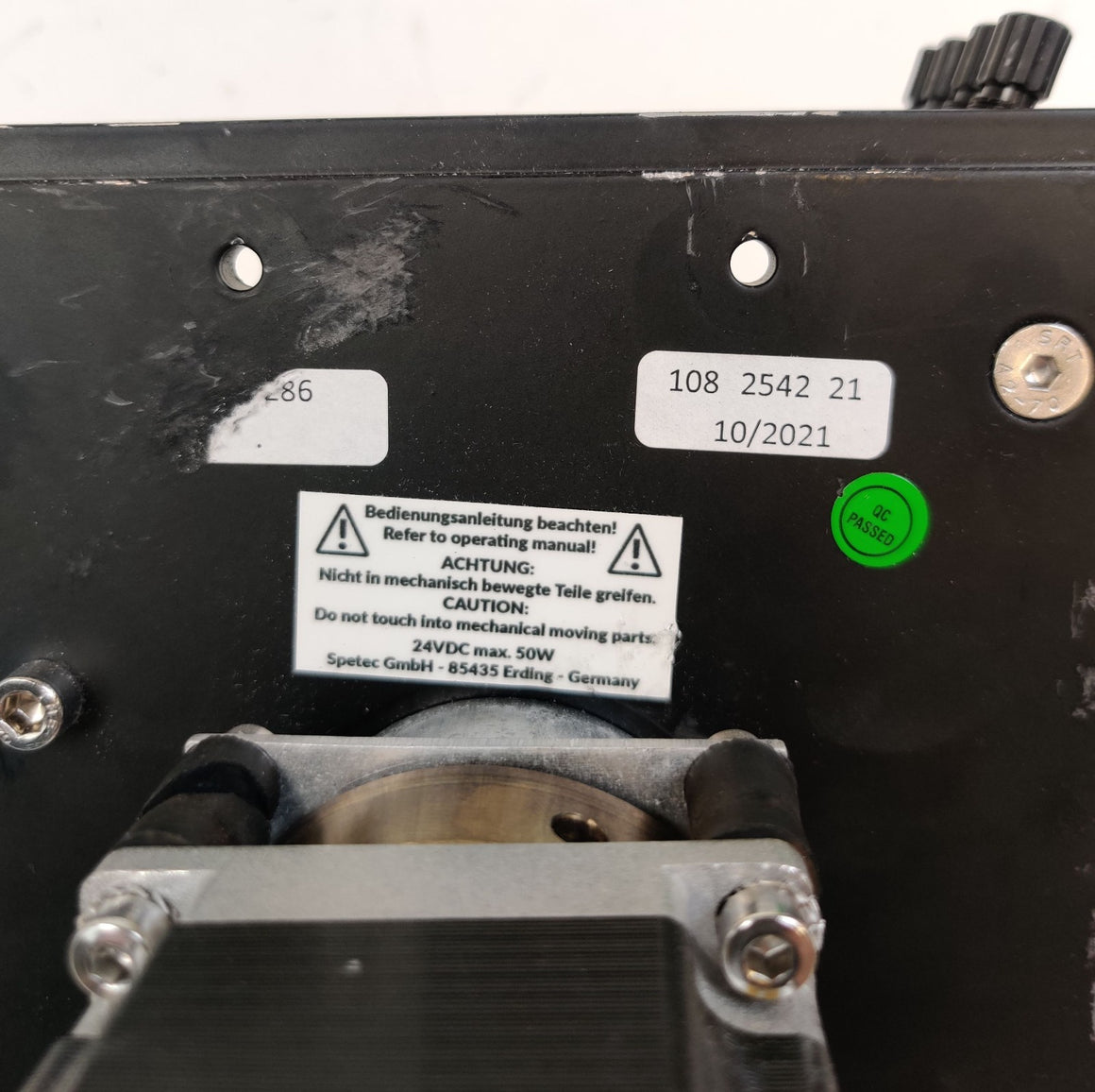 PerkinElmer N0773043 Peristaltic Pump 3-Ch w Stepper Motor for Nexion ICP MS