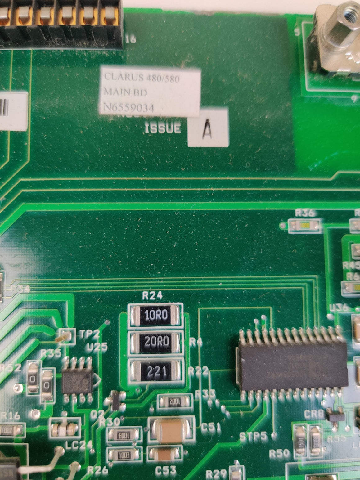 PerkinElmer N6559034 Issue A Main Board Clarus 480 580 Gas Chromatograph - 