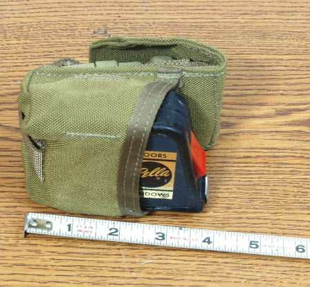 MOLLE USMC TAPE MEASURE, WALLET POUCH COYOTE BROWN EAGLE IND. - 