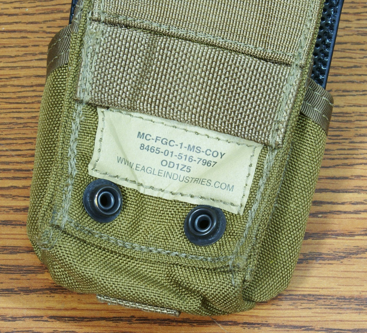 MOLLE USMC TAPE MEASURE, WALLET POUCH COYOTE BROWN EAGLE IND. - 
