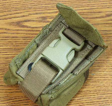 MOLLE USMC TAPE MEASURE, WALLET POUCH COYOTE BROWN EAGLE IND. - 