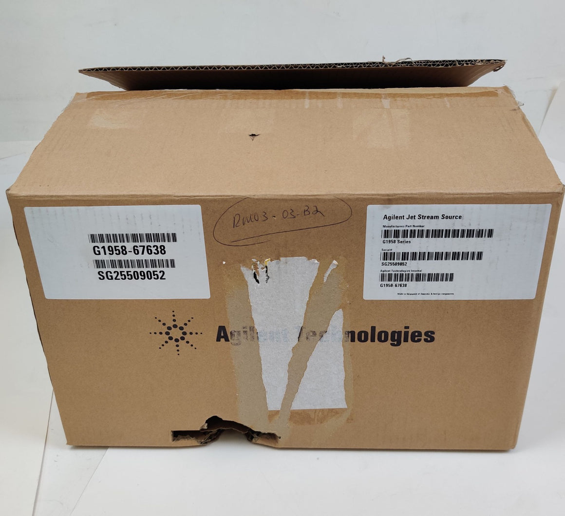 Agilent G1958-65638 AJS Jet Stream Ion Source w G3911-30001 Ion Injector LC/MS
