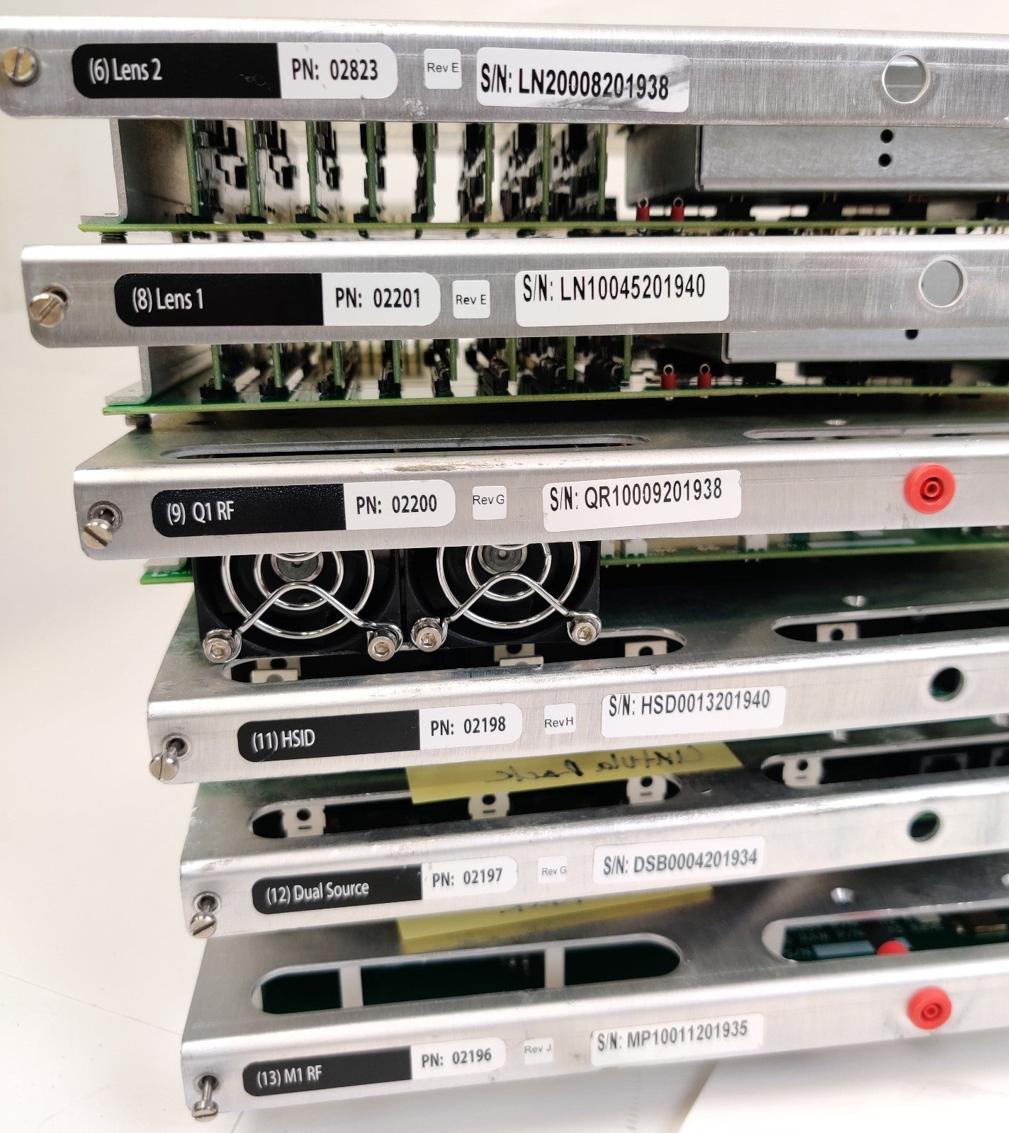 Controller Cards Ionics 02196, 02197, 02198, 02200, 02201, 02823, 02824, 02202, 04831, 02729