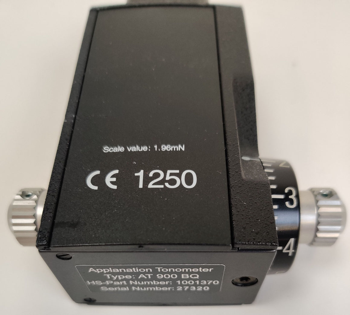 Haag Streit AT 900 Tonometer Model BQ for BQ 900 BP 900 Slit Lamps - 