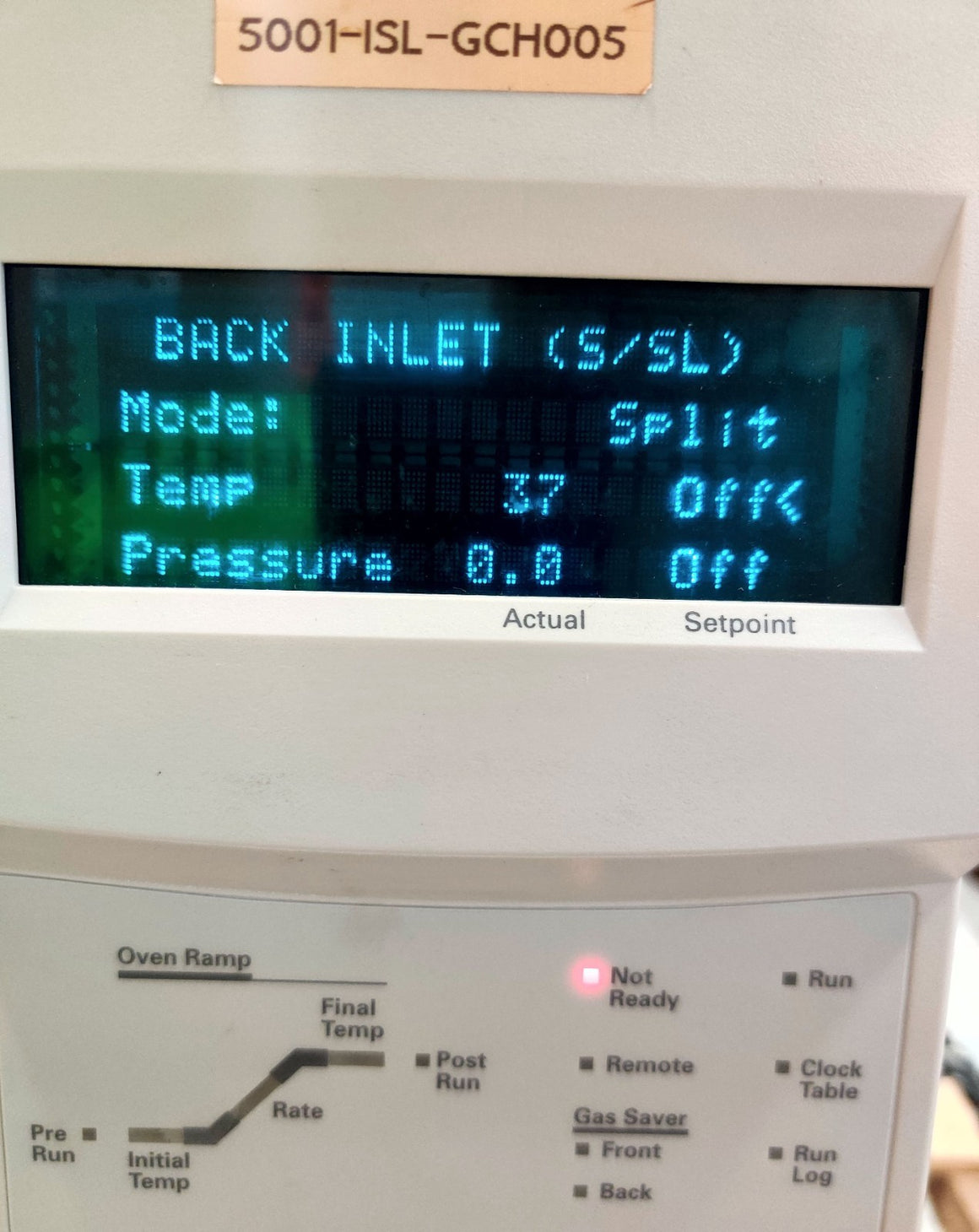 Agilent 6890 GC Split/splitless Injector w EPC Module G1544-60710 G1544-60500