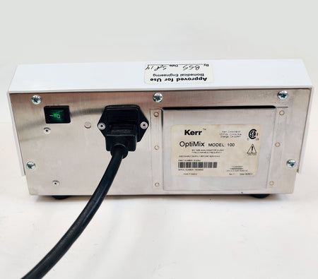 SDS Kerr Optimix Model 100 Dental Amalgamator Mixing System. See video - 