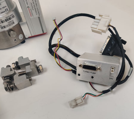Pfeiffer TMH 071 P Turbomolecular Pump w TC-100 Controller, TPS 100 Power Supply - 