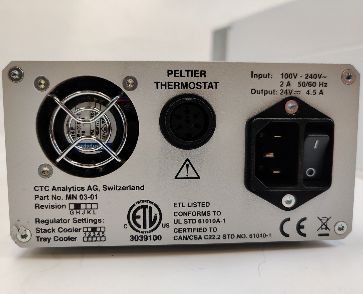 CTC Analytics Stack Cooler MC-04-02 w/ TLK 33 Controller MN 03-01 Fully - 