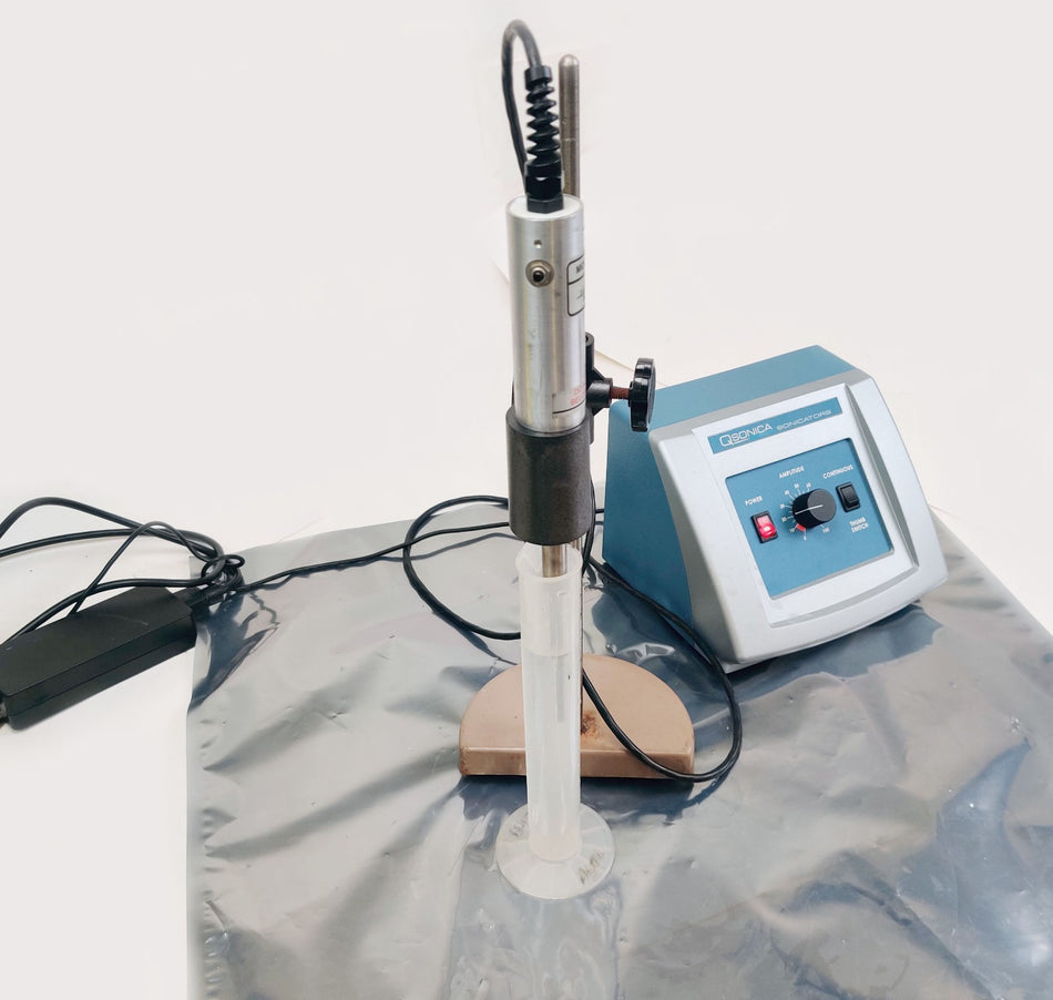 MyCybermarkets.com QSonica Q55 Sonicator Ultrasonic Homogenizer w CL-188 Converter 422-A 1/8" Probe