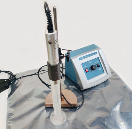 QSonica Q55 Sonicator Ultrasonic Homogenizer w CL-188 Converter 422-A 1/8" Probe