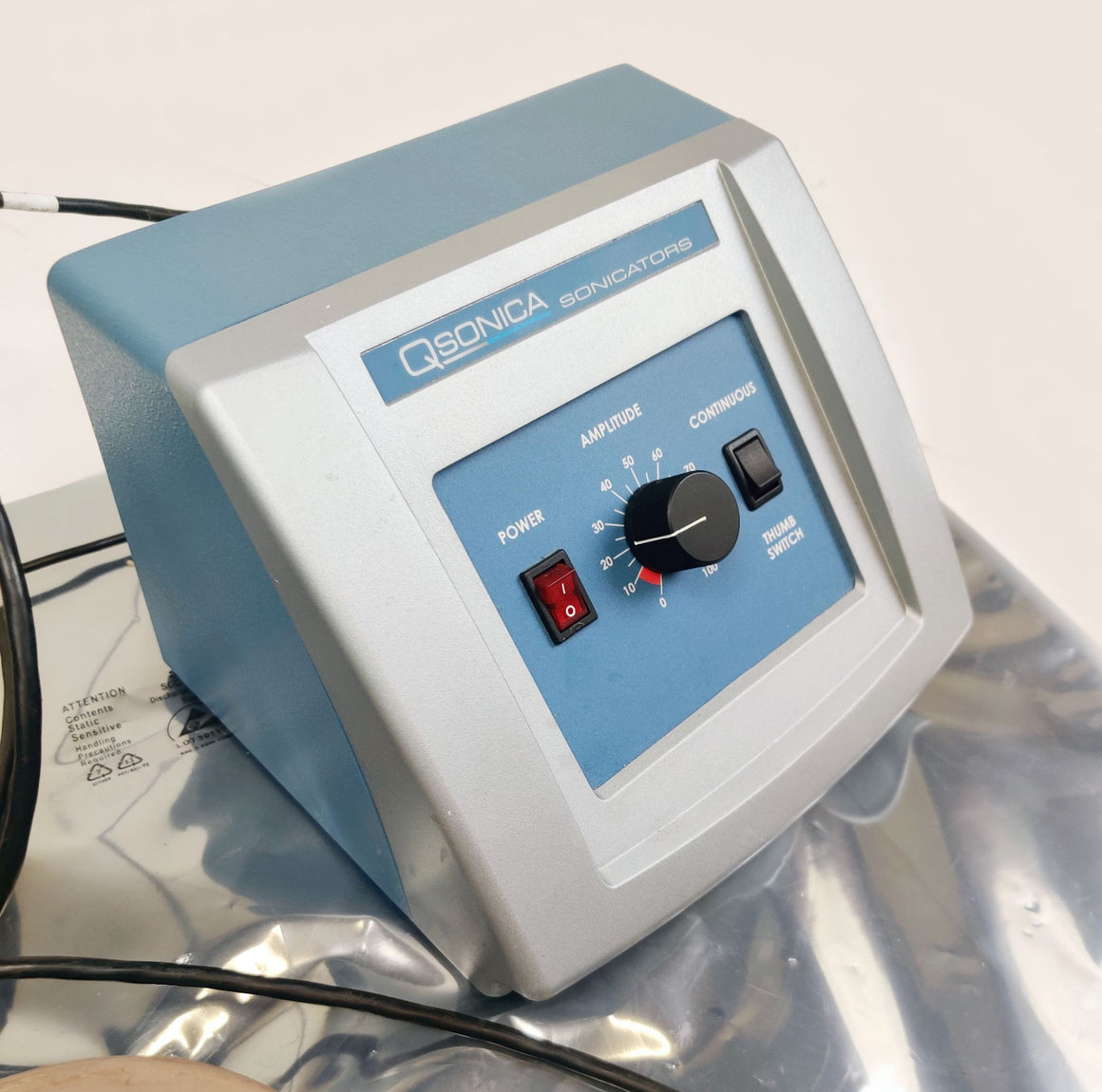 QSonica Q55 Sonicator Ultrasonic Homogenizer w CL-188 Converter 422-A 1/8" Probe