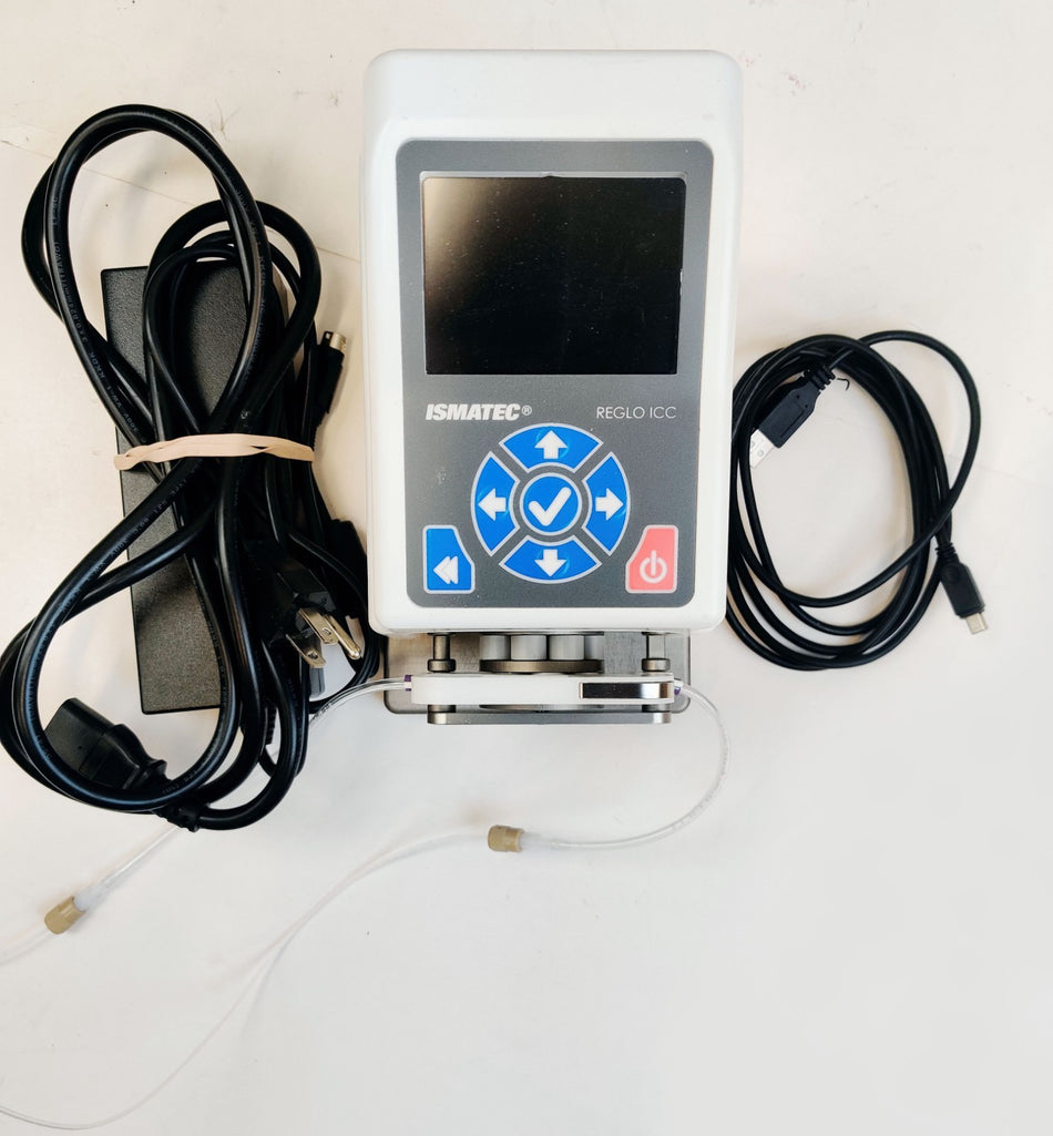 MasterFlex Cole Parmer Ismatec REGLO ICC Peristaltic Pump 2 Ch 8 Roller ISM4208