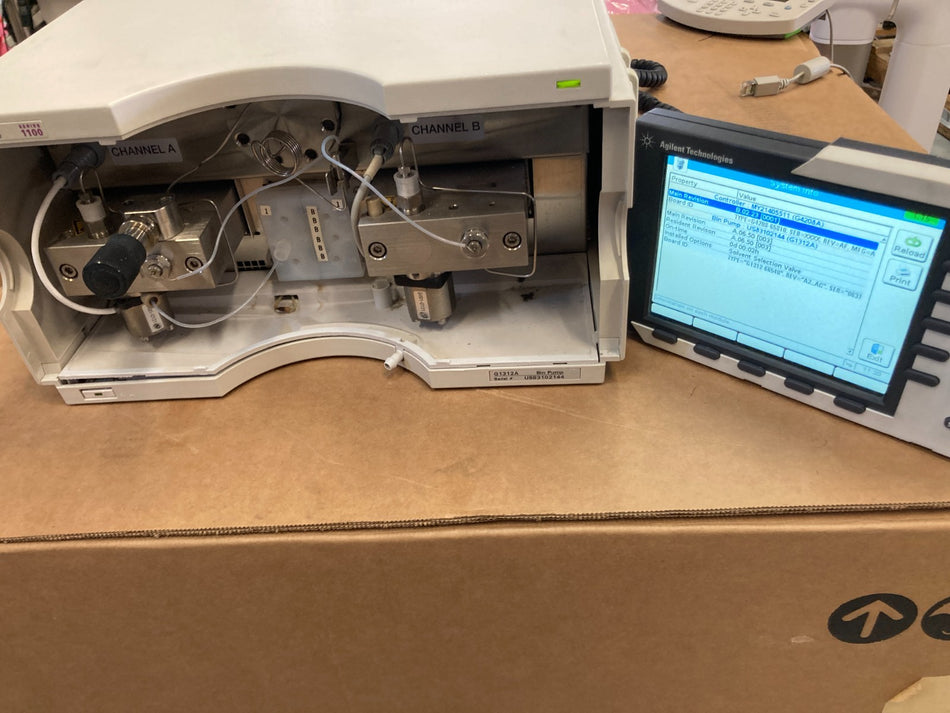 Agilent Agilent G1312A Binary Pump HPLC Bin Pump 1100 Chromatography Ready To Use