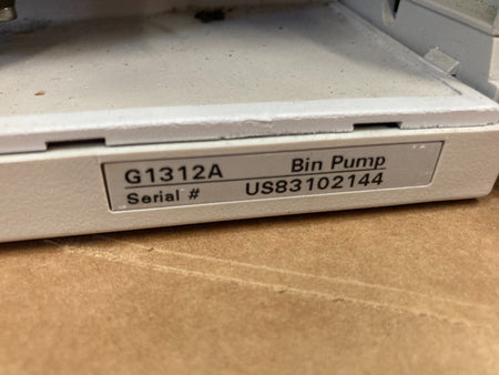 Agilent G1312A Binary Pump HPLC Bin Pump 1100 Chromatography Ready To Use