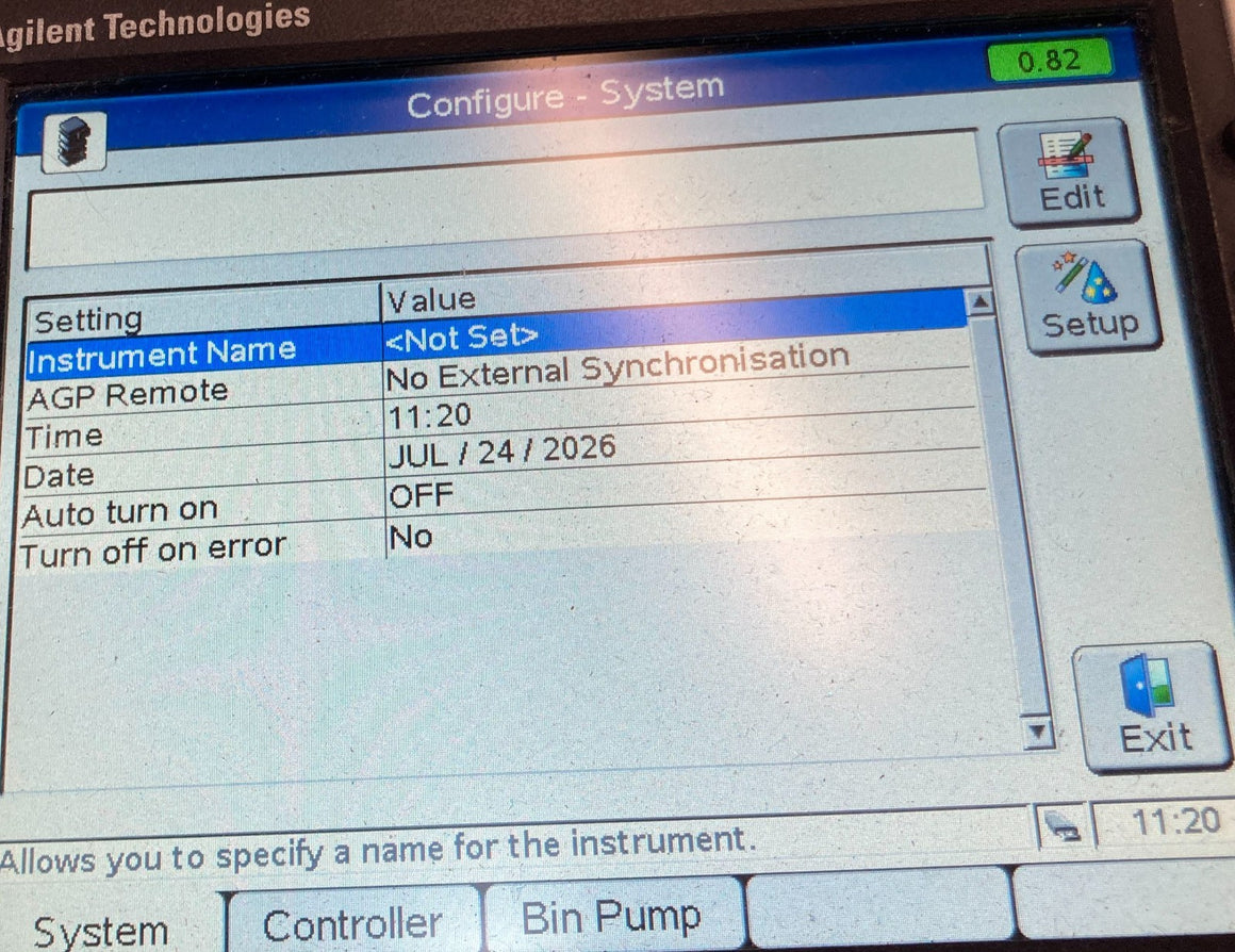 Agilent G1312A Binary Pump HPLC Bin Pump 1100 Chromatography Ready To Use