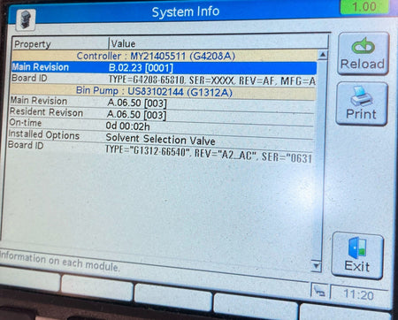 Agilent G1312A Binary Pump HPLC Bin Pump 1100 Chromatography Ready To Use