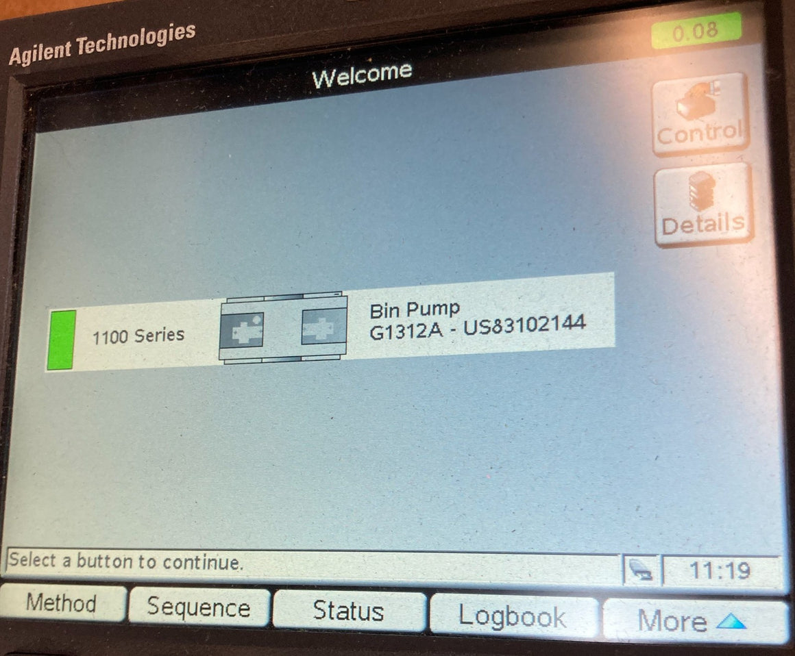 Wavelength Detector Agilent G1312A 1100