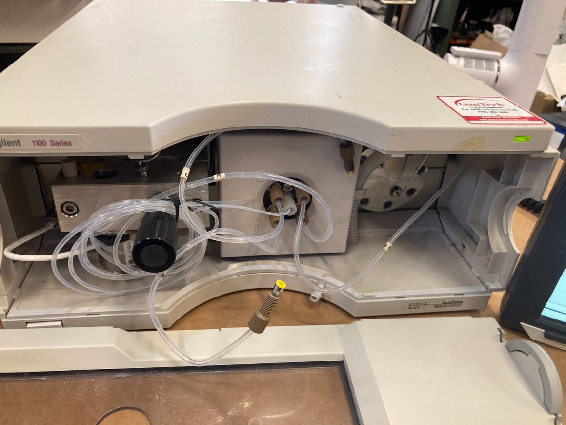 Agilent 1100 G1311A QuatPump Quaternary Pump w/ Lid, Gradient Valve & Pump