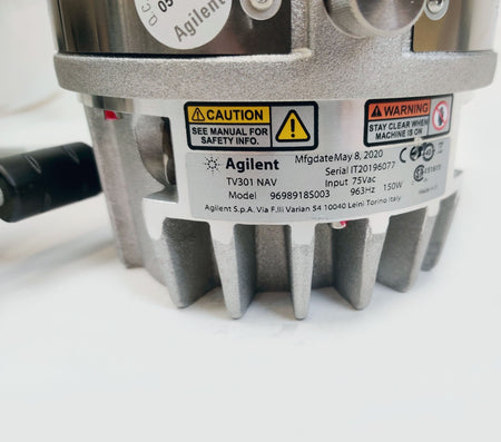 Agilent Turbo-V 301 Navigator Turbomolecular Pump with TV301 Controller MFD 2020
