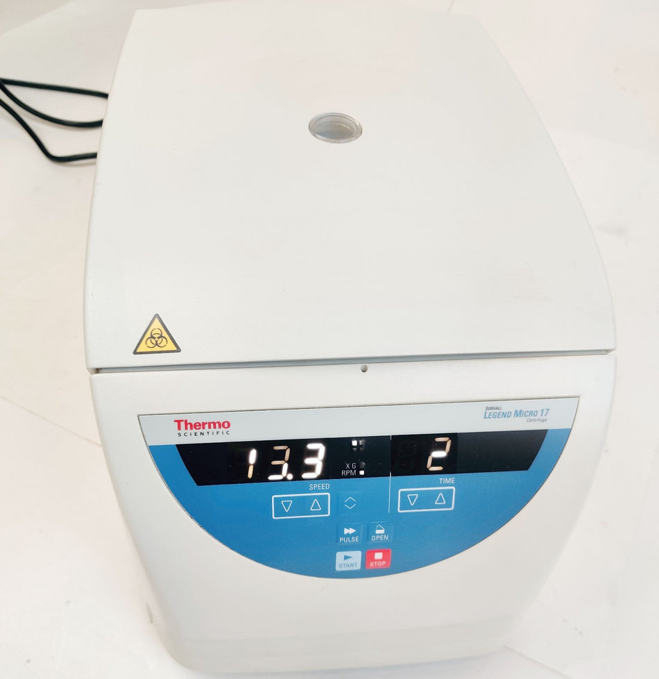 Thermo Scientific Sorvall Legend Micro 17 Centrifuge 75002431 with Rotor Tested