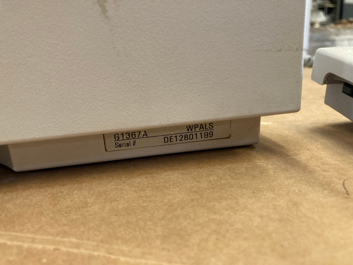 Agilent G1367A WPALS Autosampler Well-Plate 1100 Series HPLC Fully Working