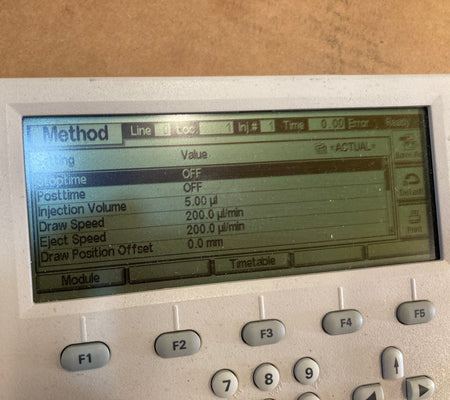 Agilent G1367A WPALS Autosampler Well-Plate 1100 Series HPLC Fully Working