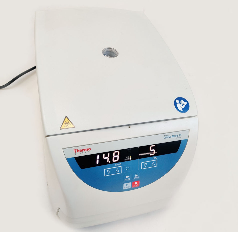 Thermo Scientific Sorvall Legend Micro 21 Centrifuge 75002436 Fully Tested