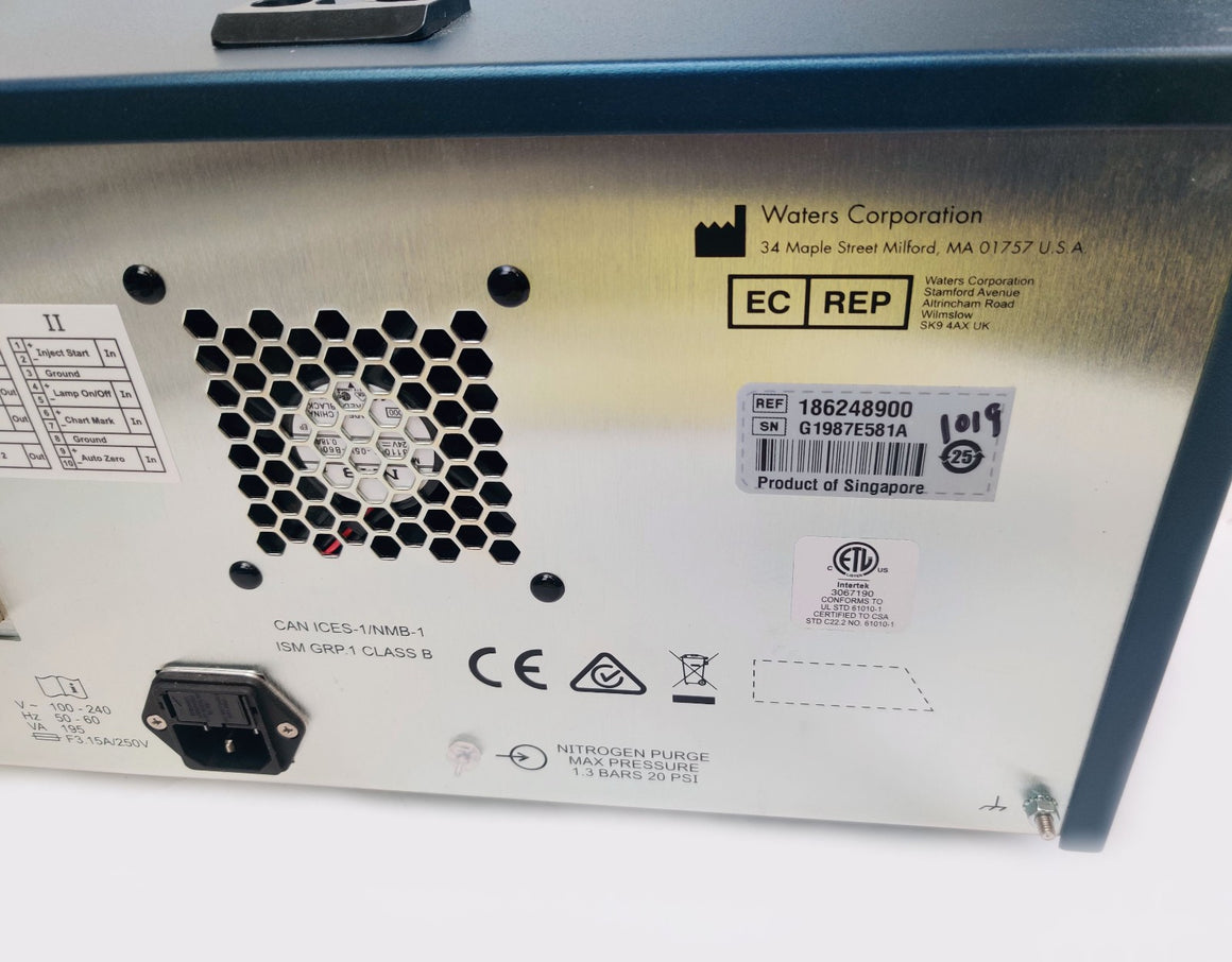 Waters 2489 UV / Visible Detector Dual Wavelength w/ 10mm Flow Cell HPLC Systems