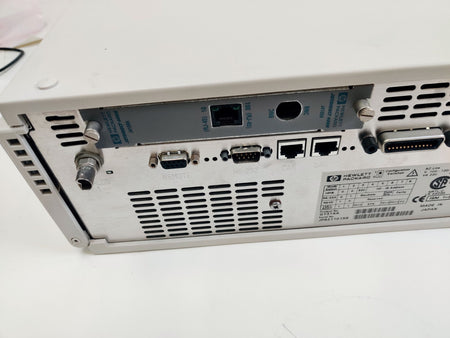Agilent G1314A VWD Wavelength Detector HPLC w Standard Cell G1314-60086 and Jetdirect 400N LAN Card