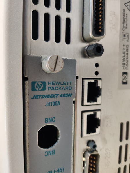 Agilent G1314A VWD Wavelength Detector HPLC w Standard Cell G1314-60086 and Jetdirect 400N LAN Card