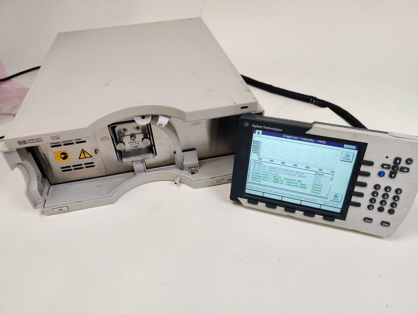 VWD Wavelength HPLC Detector Agilent G1314A 1100
