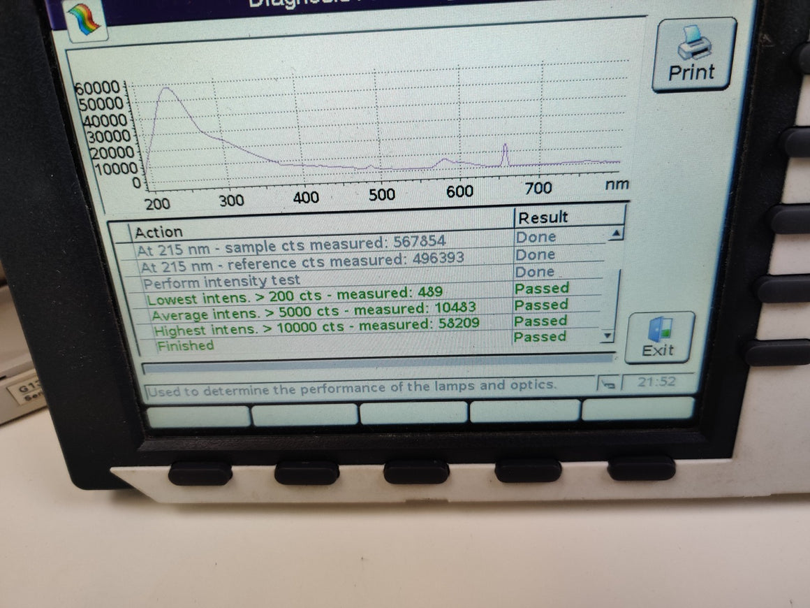 VWD Wavelength HPLC Detector Agilent G1314A 1100