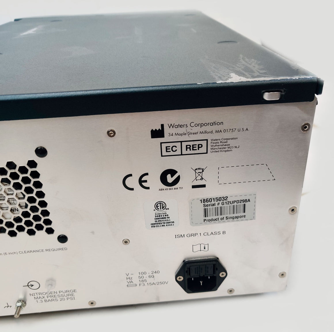 Waters Acquity PDA Detector 186015032 UPD HPLC w 500nL Flow Cell & Lamps Tested