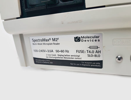 Molecular Devices SpectraMax M2e Multi Mode Microplate Reader Tested