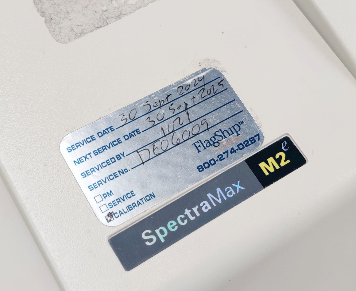 Molecular Devices SpectraMax M2e Multi Mode Microplate Reader Tested