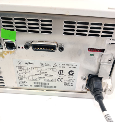 Agilent G1316A Colcom Thermostatted Column Compartment Tested Green Light