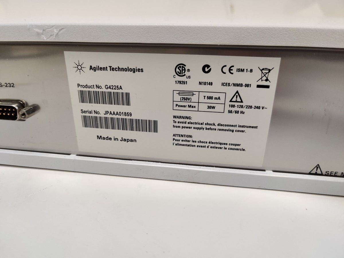 Agilent 1260 Infinity G4225A HIP Vacuum Degasser 4-Ch w Front Cover HPLC System - 