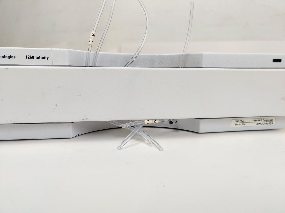 Agilent 1260 Infinity G4225A HIP Vacuum Degasser 4-Ch w Front Cover HPLC System - 