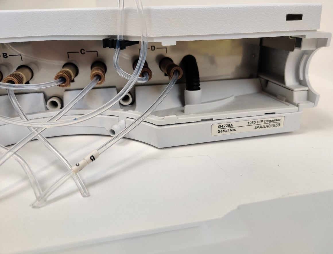 Agilent 1260 Infinity G4225A HIP Vacuum Degasser 4-Ch w Front Cover HPLC System - 