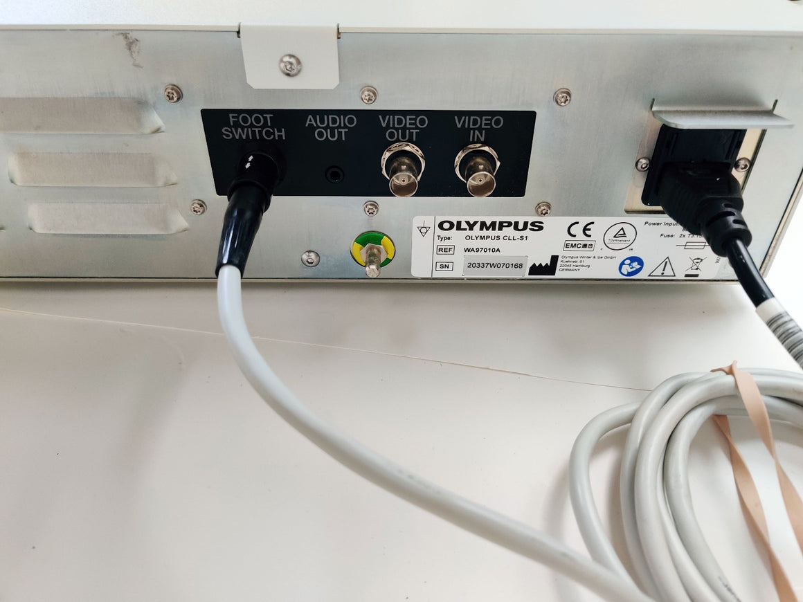 Olympus CLL-S1 Light Source with Foot Pedal and Power Cable - 