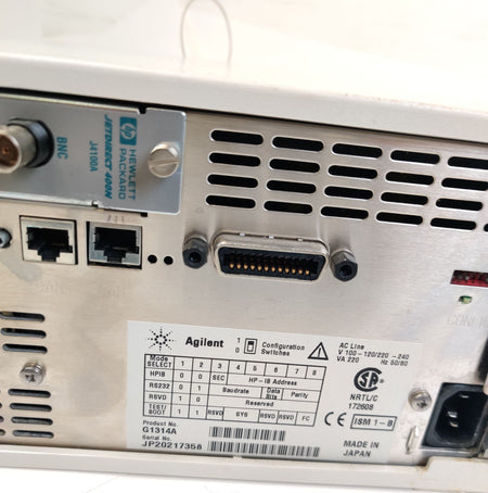 Agilent G1314A VWD Wavelength Detector HPLC w Standard Cell