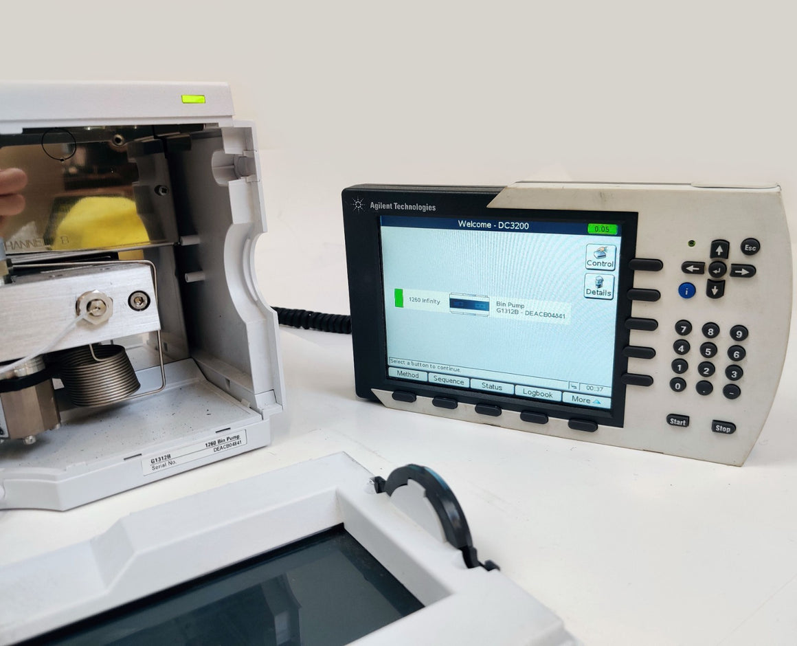 Agilent 1260 Infinity G1312B Binary Pump HPLC System. Tested and Green Status - 