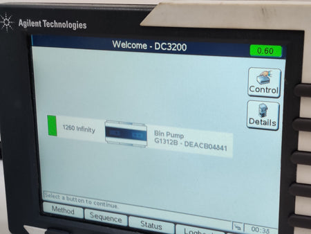 Agilent 1260 Infinity G1312B Binary Pump HPLC System. Tested and Green Status - 